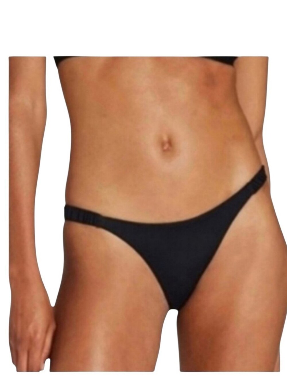 Vitamin A Lennon Black Bikini Bottom